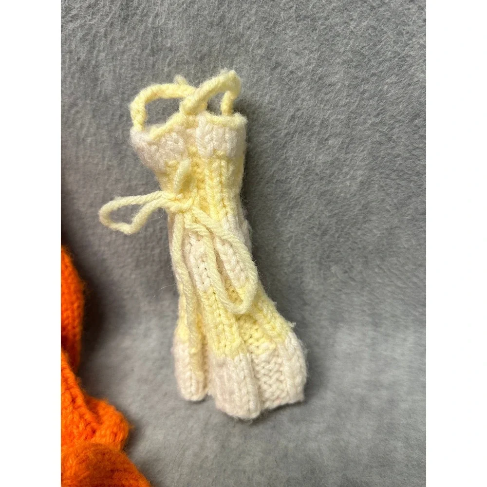 Handmade knit barbie